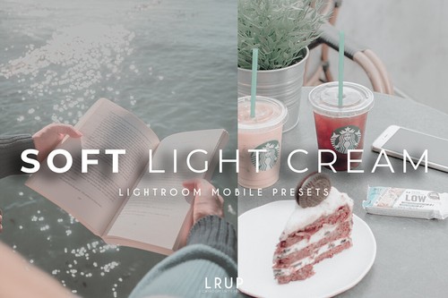Soft light cream preset - light,