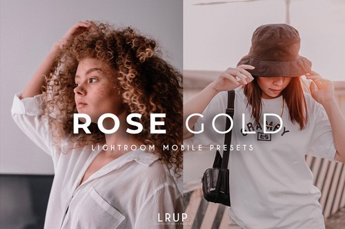 Oro rosa preset mobili - 4,