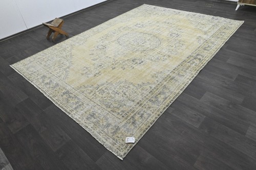 Tappeto vintage turco oushak - vintage,
